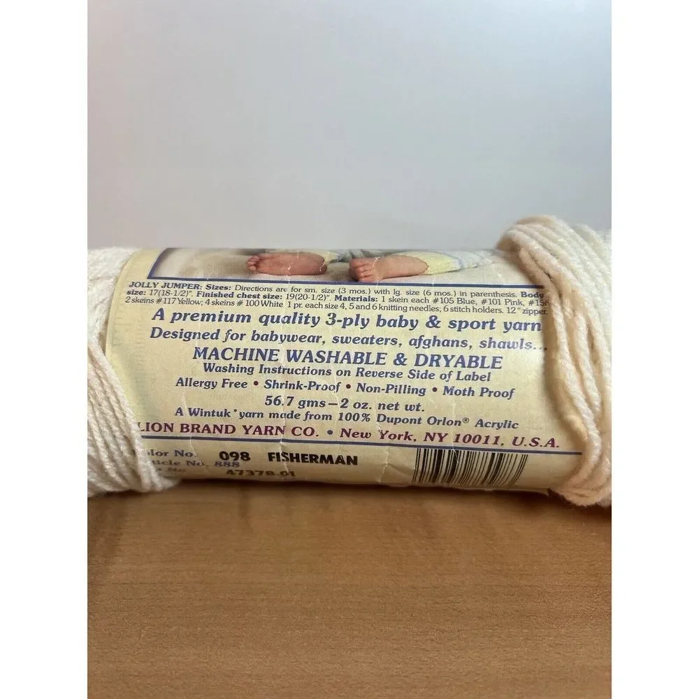 Lion Brand Yarn Co Debyshire 098 Fisherman 3 Ply 2 Oz Acrylic